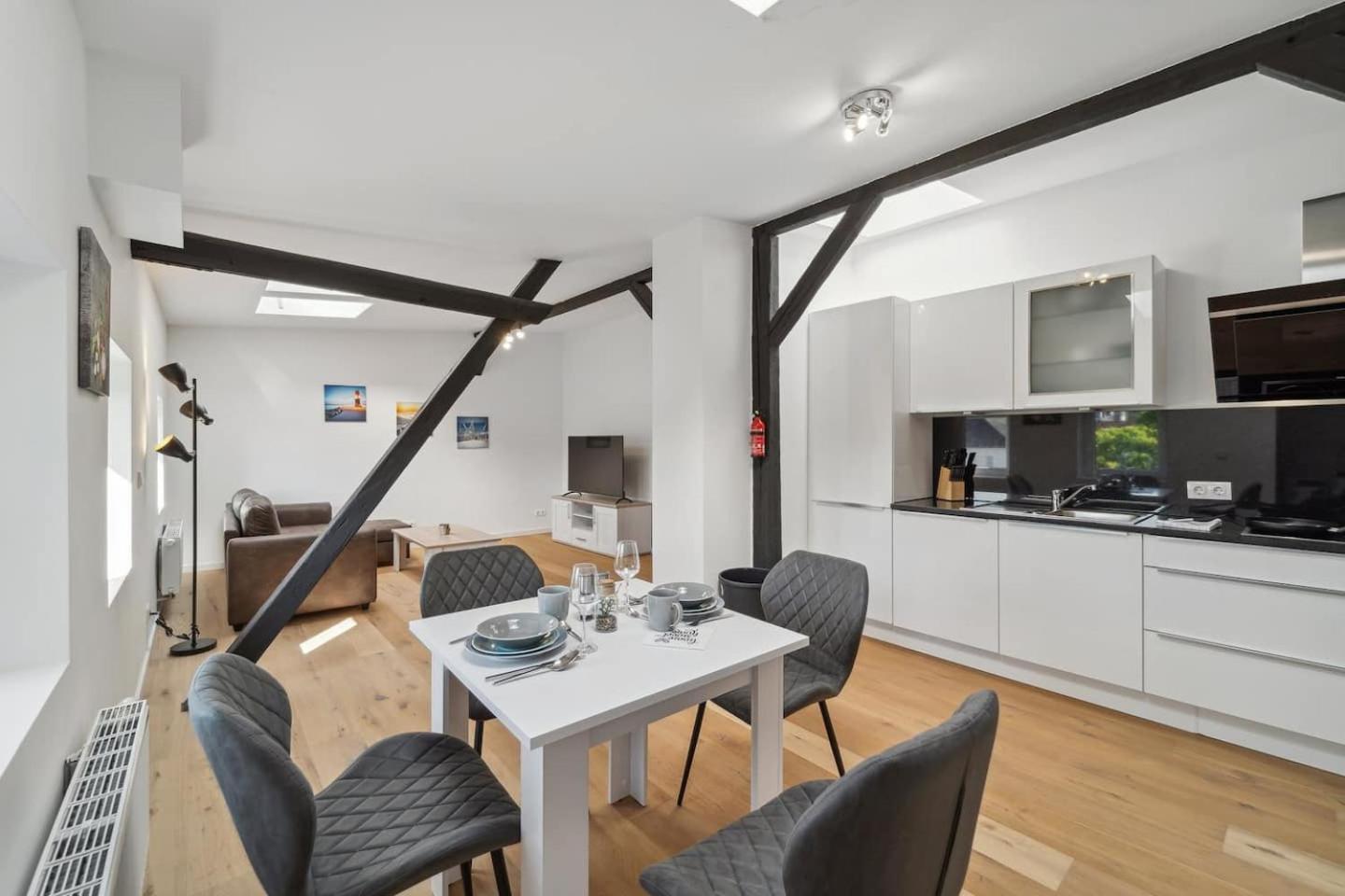 Infinity Stay Ferienapartments Rheinstrasse Wilhelmshaven Dış mekan fotoğraf